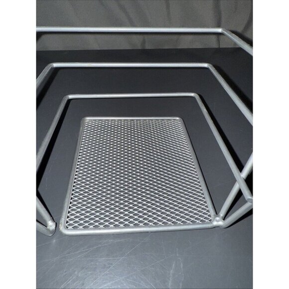 Display Rack Silver 9”L x 7”W X 7” Graduated - Picture 9 of 16